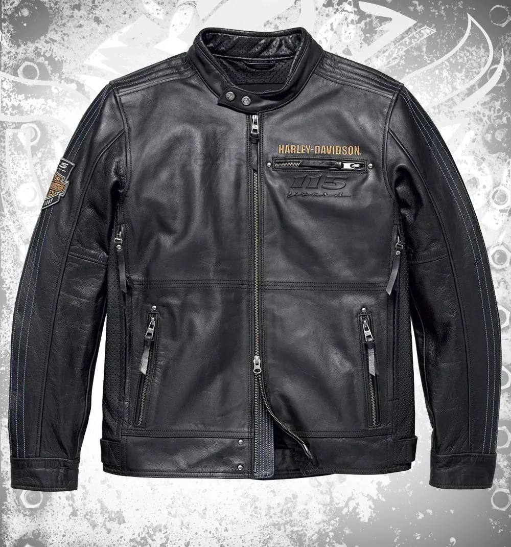 Harley Davidson 115th Anniversary Special Edition Leather Jacket