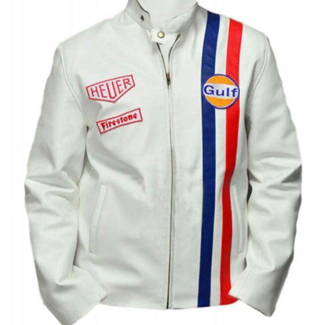 Steve McQueen White Le Mans Jacket