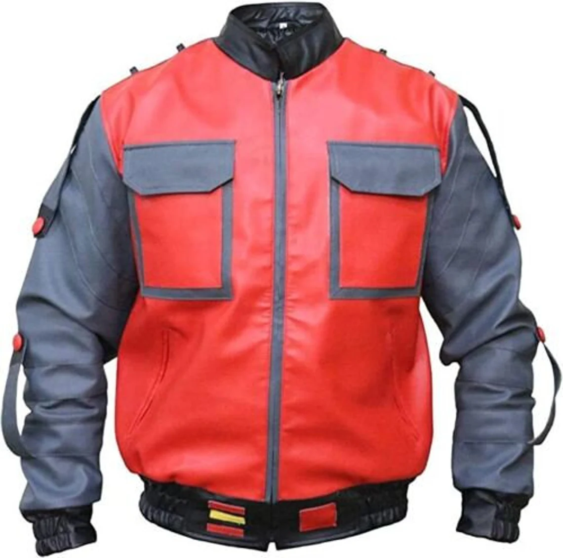 Marty McFly 2 Leather jacket BTTF Part ll Back to the future Michael J Fox leather jacket.