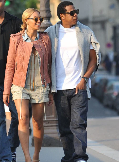BEYONCE LEATHER JACKET