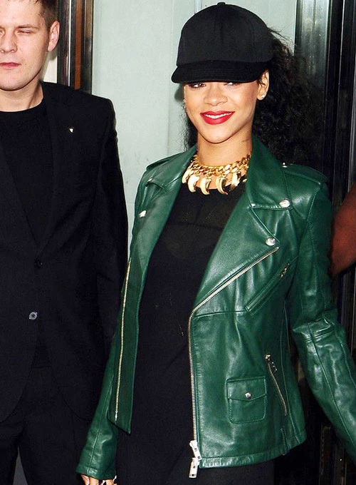 RIHANNA LEATHER JACKET 